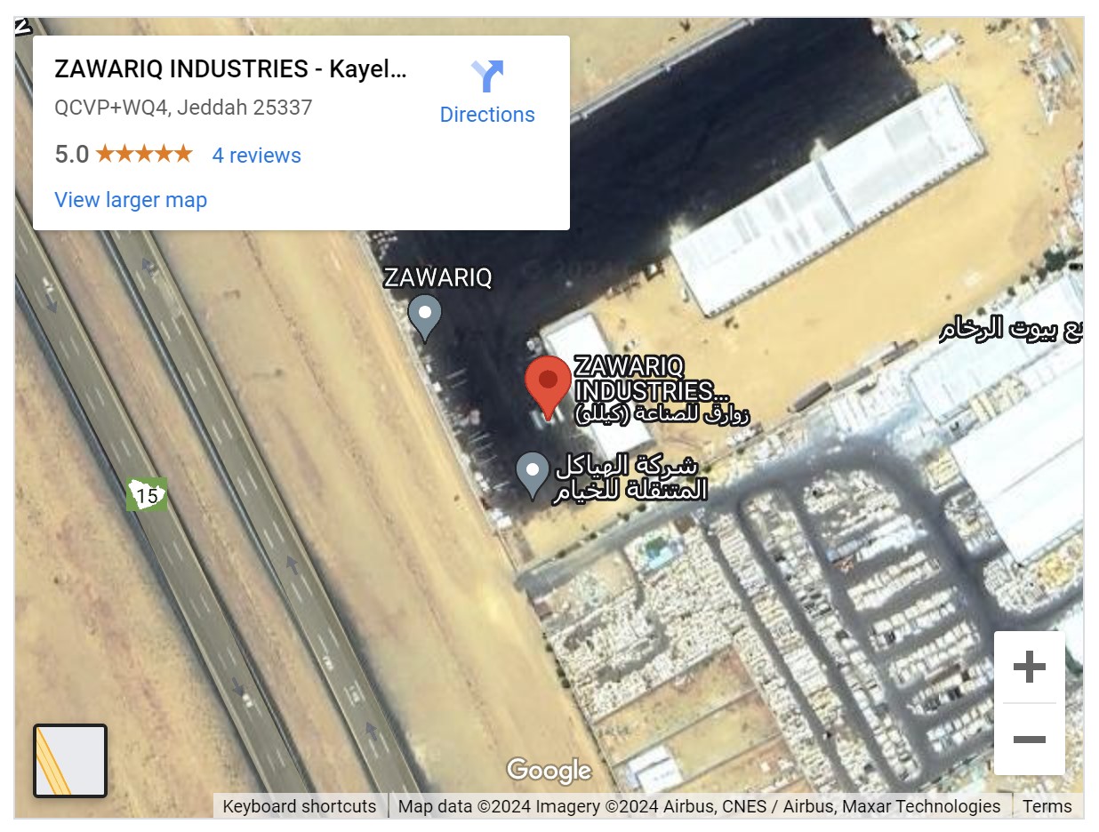 Find Zawariq Industries on Google Map
